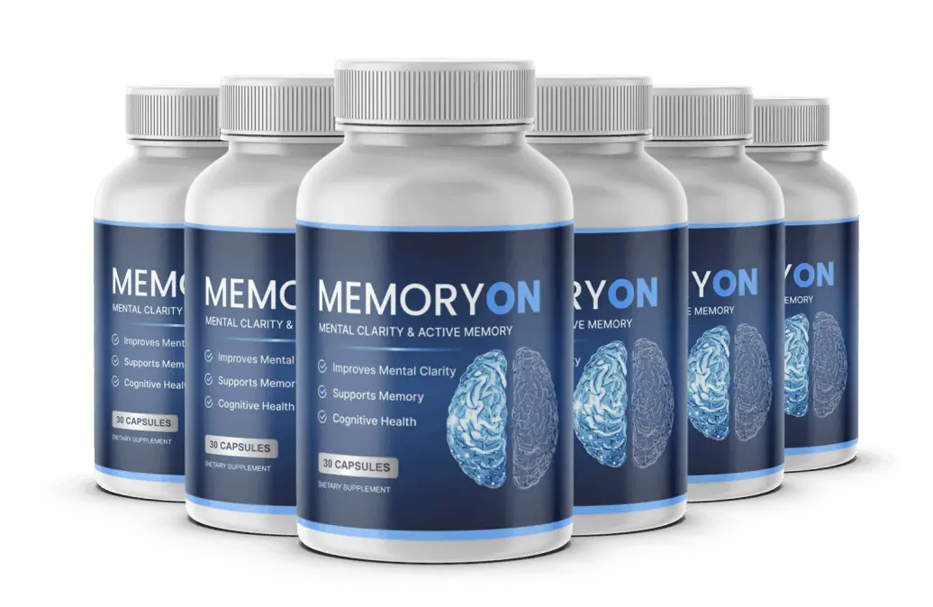 MemoryOn 6 Bottles – Best Value 180 Day Supply